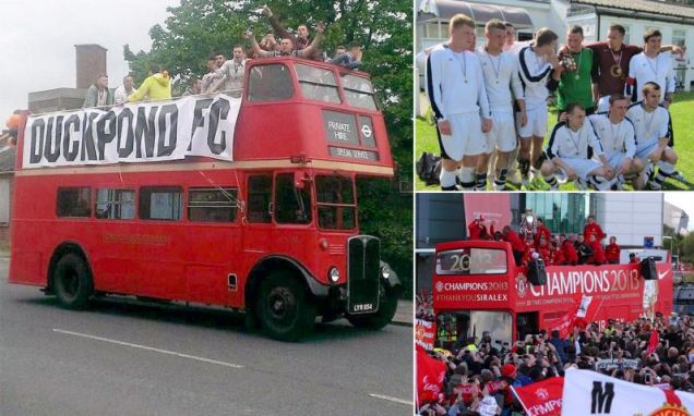Juara Liga `Tarkam` Parade Kemenangan Naik Bus Terbuka tapi Dicuekin
